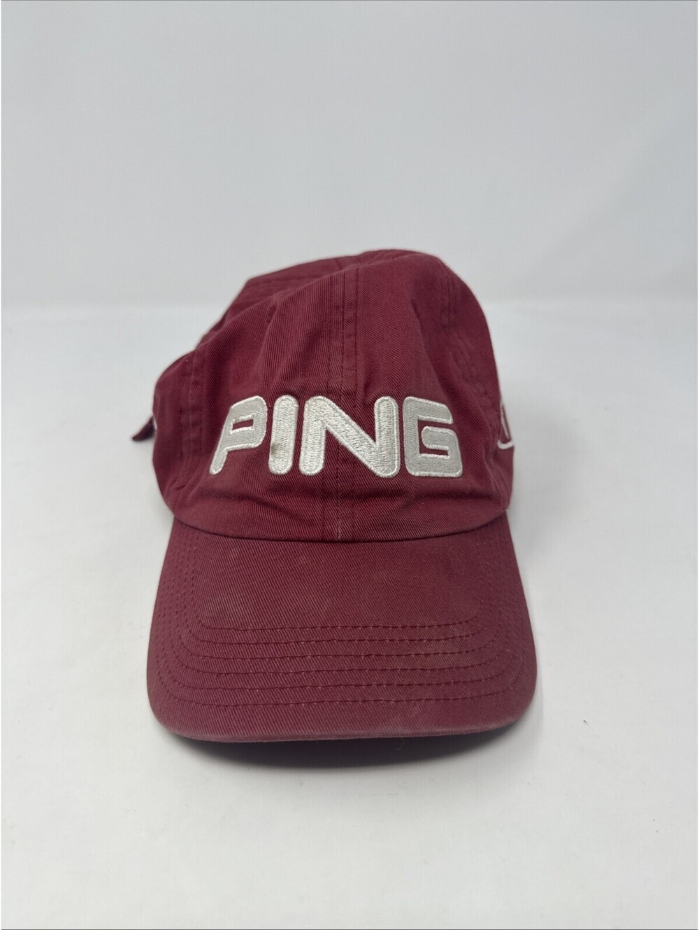 Red Ping Golf Hat Adjustable